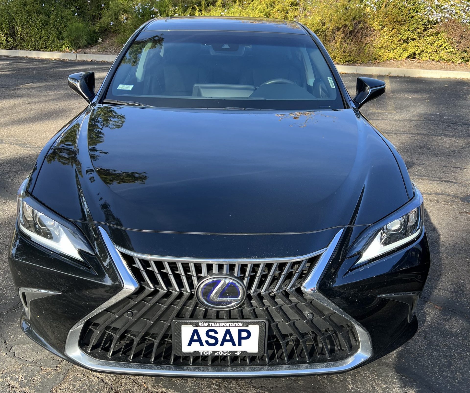 ASAP Transportation Luxury sedan front view